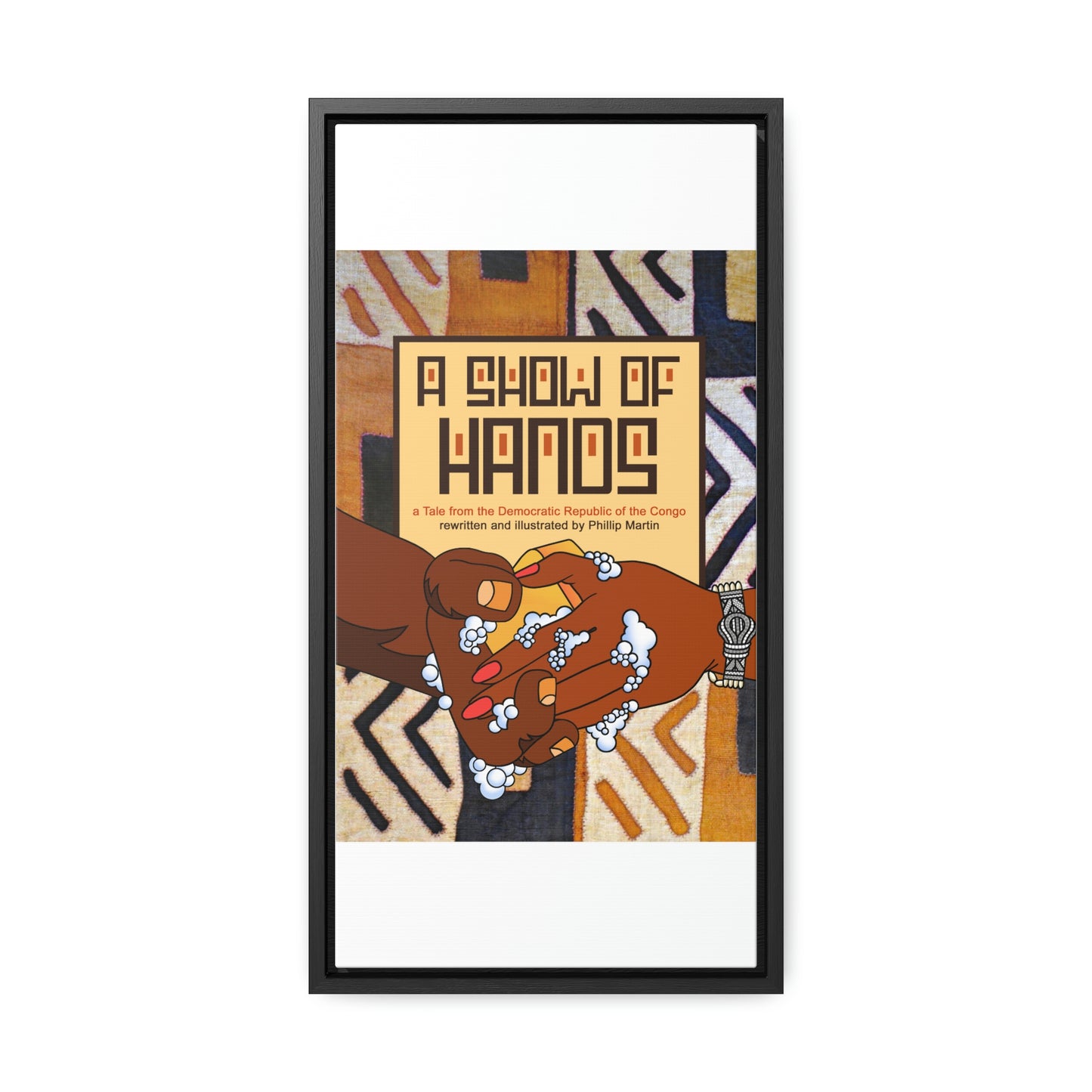 A Show of Hands Gallery Canvas Wraps, Vertical Frame