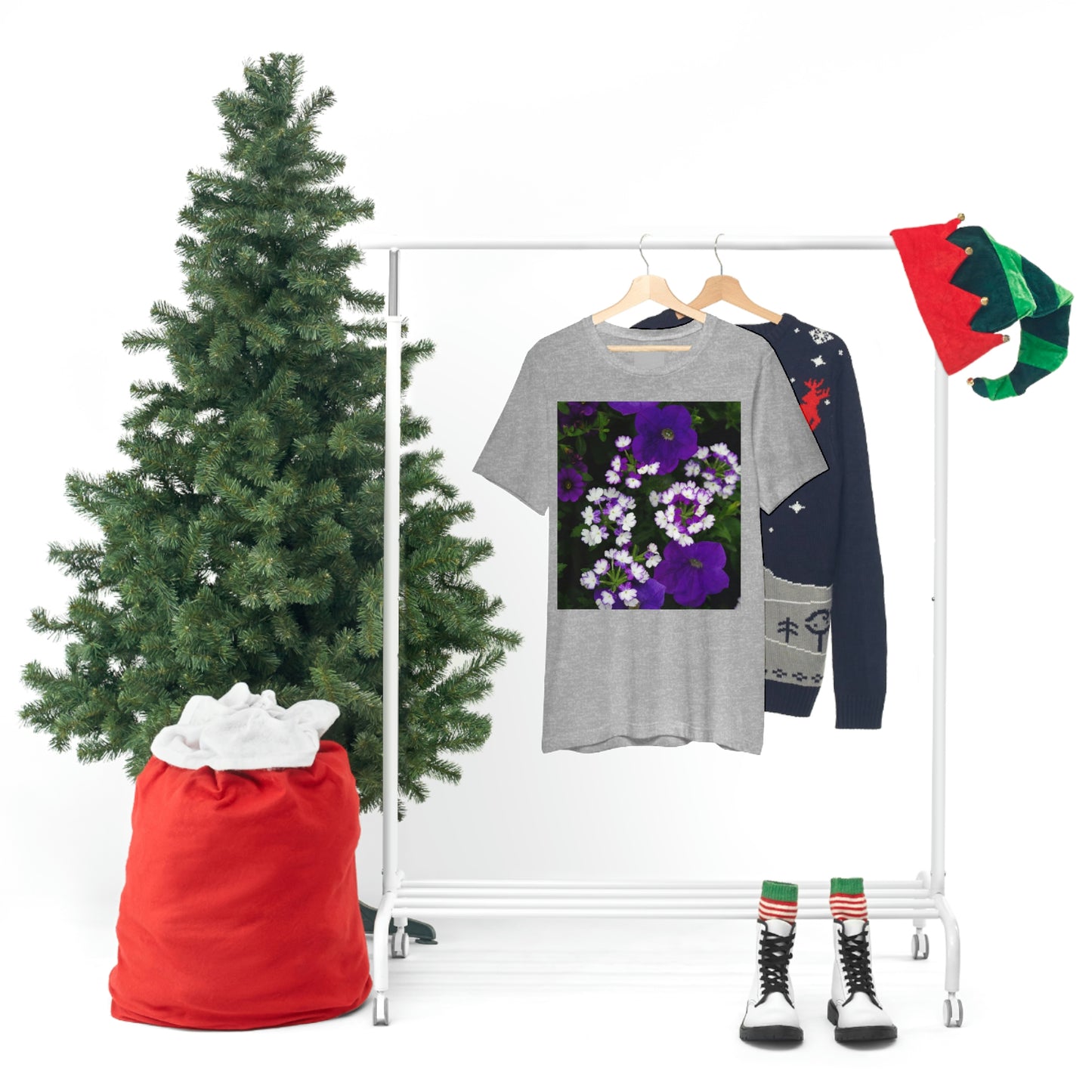 Flowers 04 Unisex Jersey Short Sleeve Tee