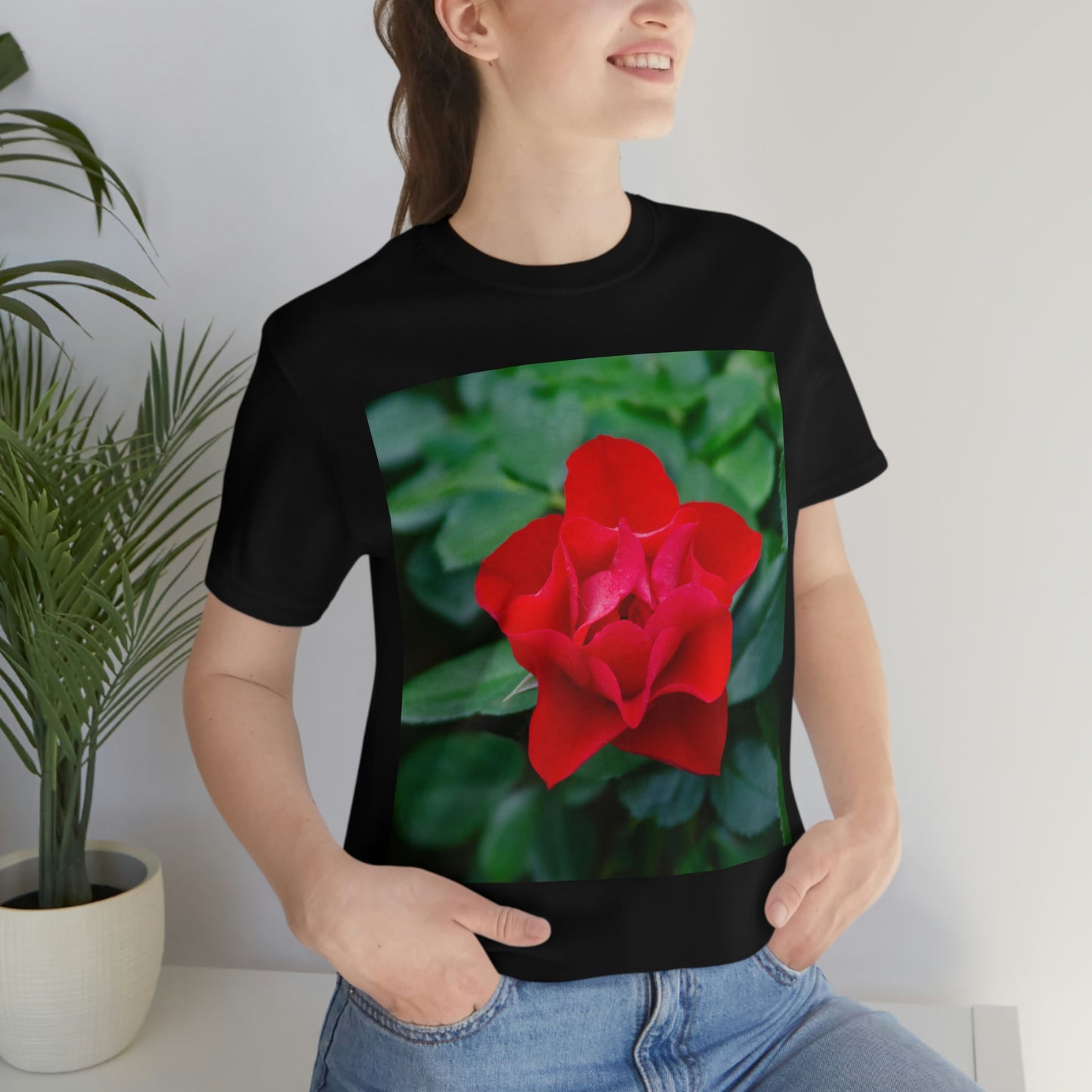 Flowers 07 Unisex Jersey Short Sleeve Tee