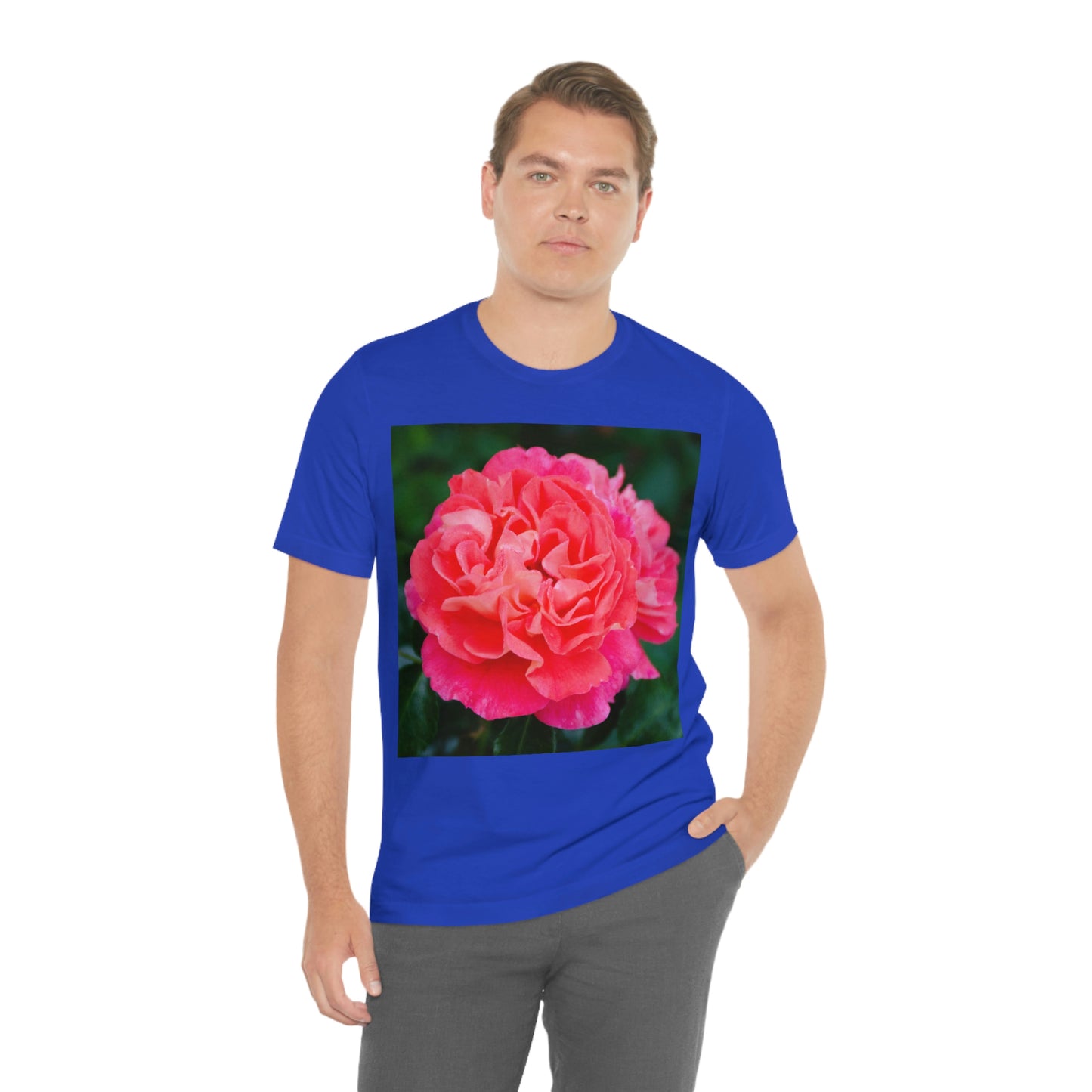 Flowers 08 Unisex Jersey Short Sleeve Tee
