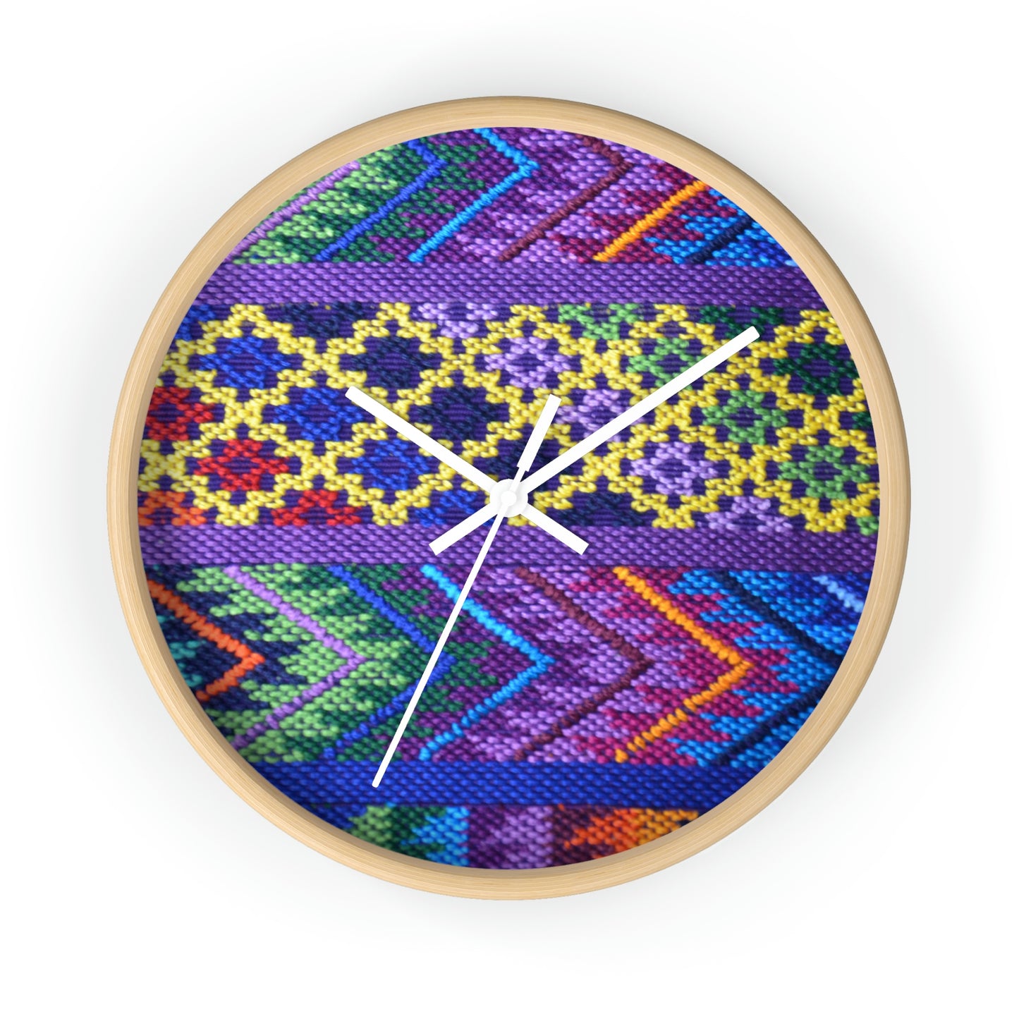 A Pack of Lies Fabric!!! Wall Clock