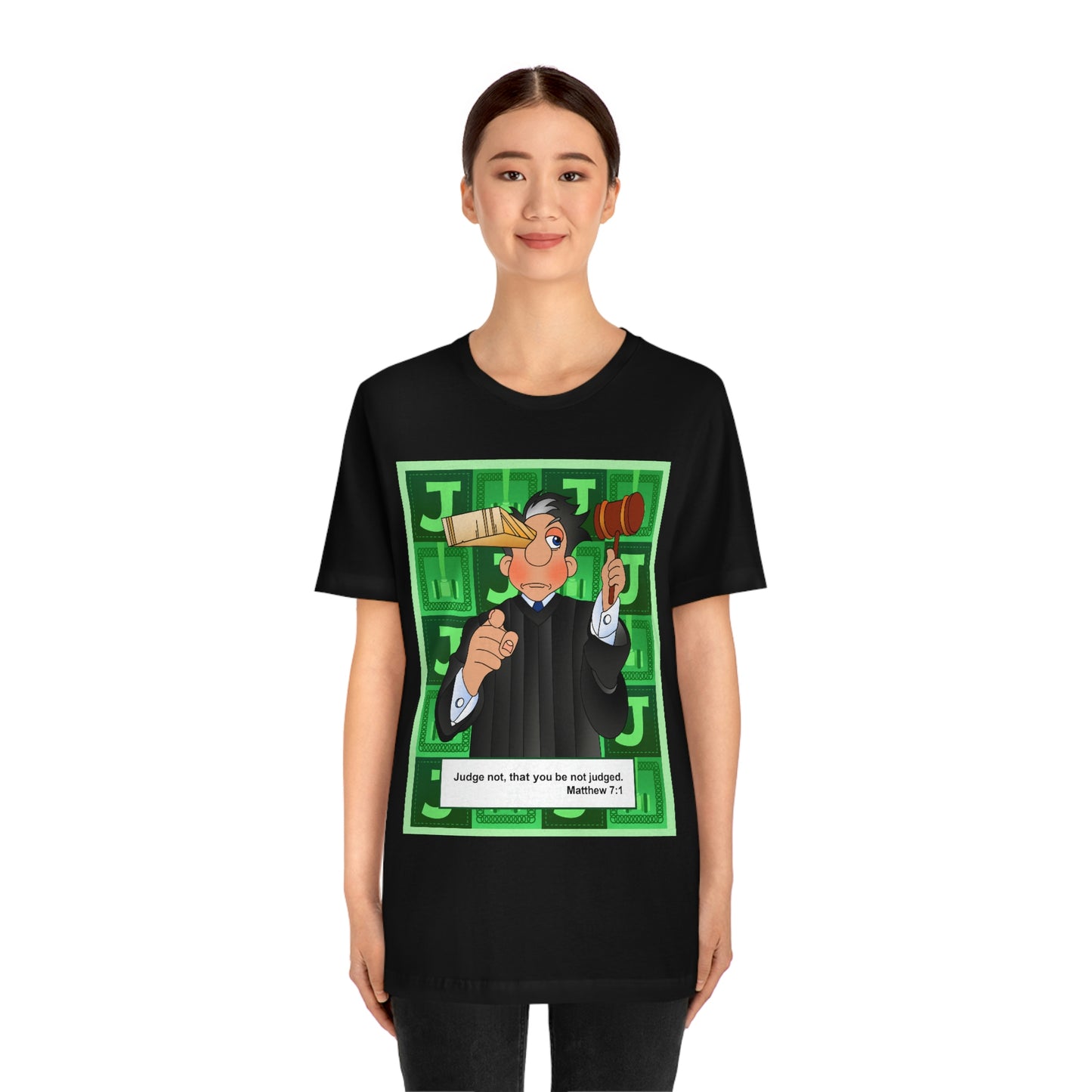 The Bible as Simple as ABC J Unisex Jersey Short Sleeve Tee