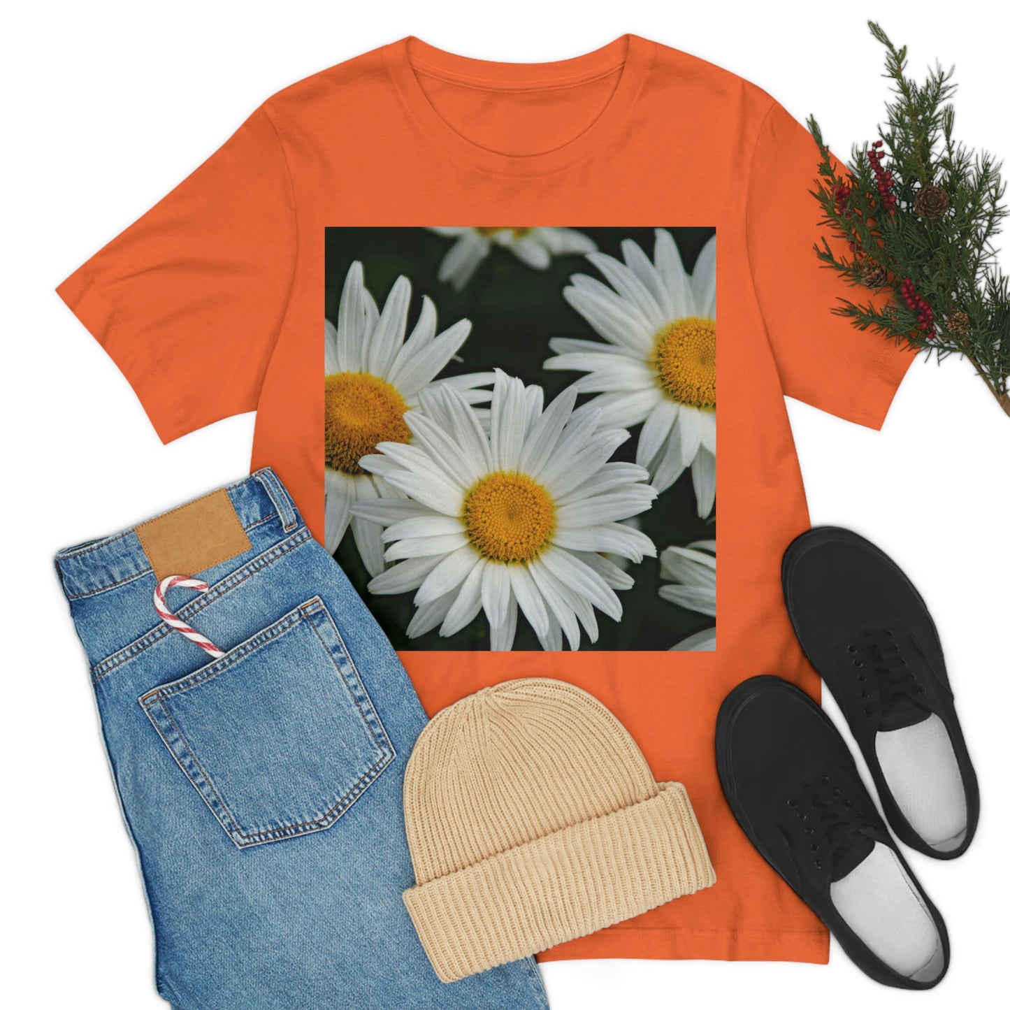 Flowers 01 Unisex Jersey Short Sleeve Tee