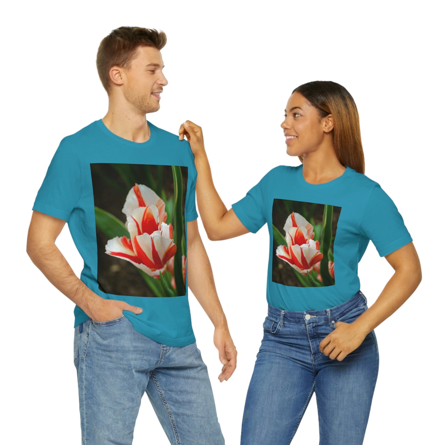 Flowers 06 Unisex Jersey Short Sleeve Tee