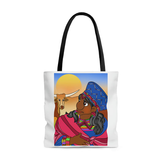 Once Upon Southern Africa AOP Tote Bag