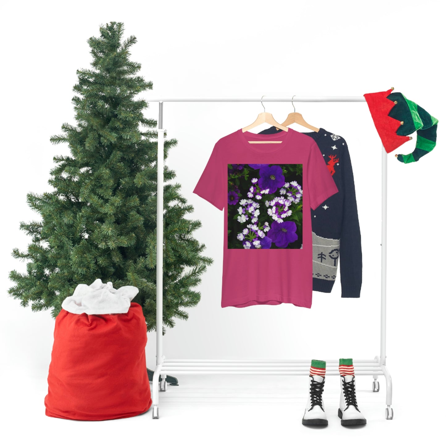 Flowers 04 Unisex Jersey Short Sleeve Tee