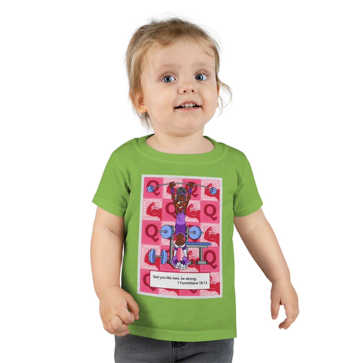 The Bible as Simple as ABC Q Toddler T-shirt