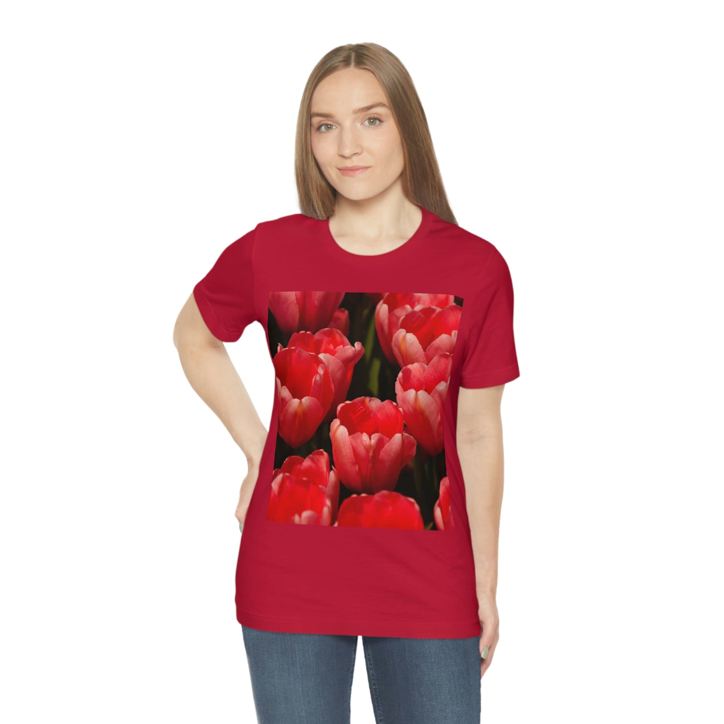 Flowers 09 Unisex Jersey Short Sleeve Tee