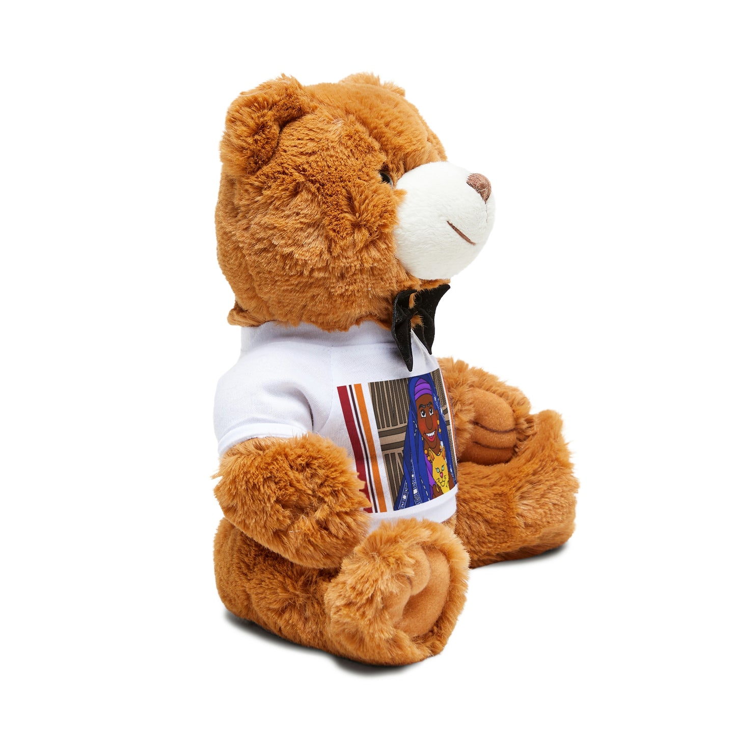 The Kitty Cat Cried! Teddy Bear with T-Shirt