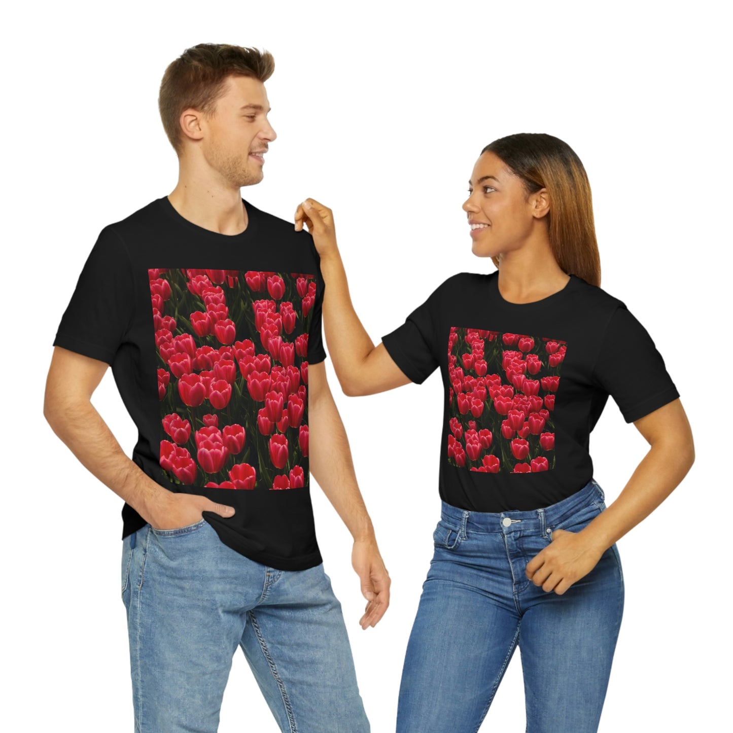 Flowers 24 Unisex Jersey Short Sleeve Tee
