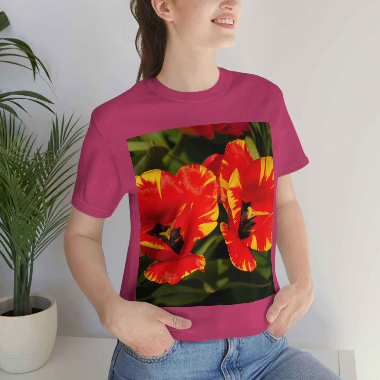Flowers 12 Unisex Jersey Short Sleeve Tee