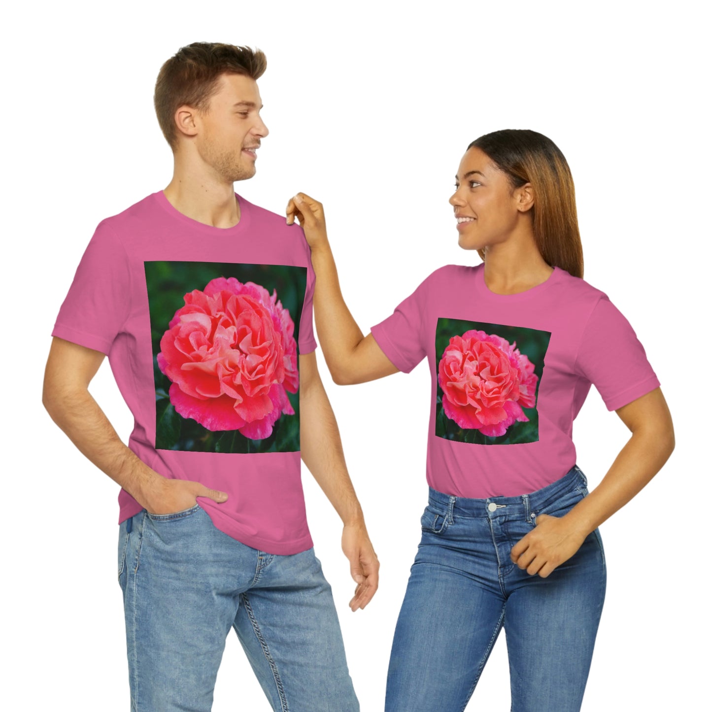 Flowers 08 Unisex Jersey Short Sleeve Tee