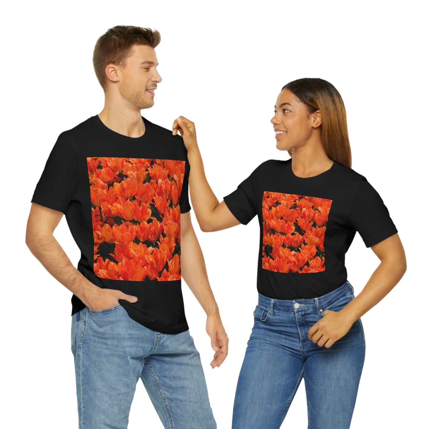 Flowers 03 Unisex Jersey Short Sleeve Tee