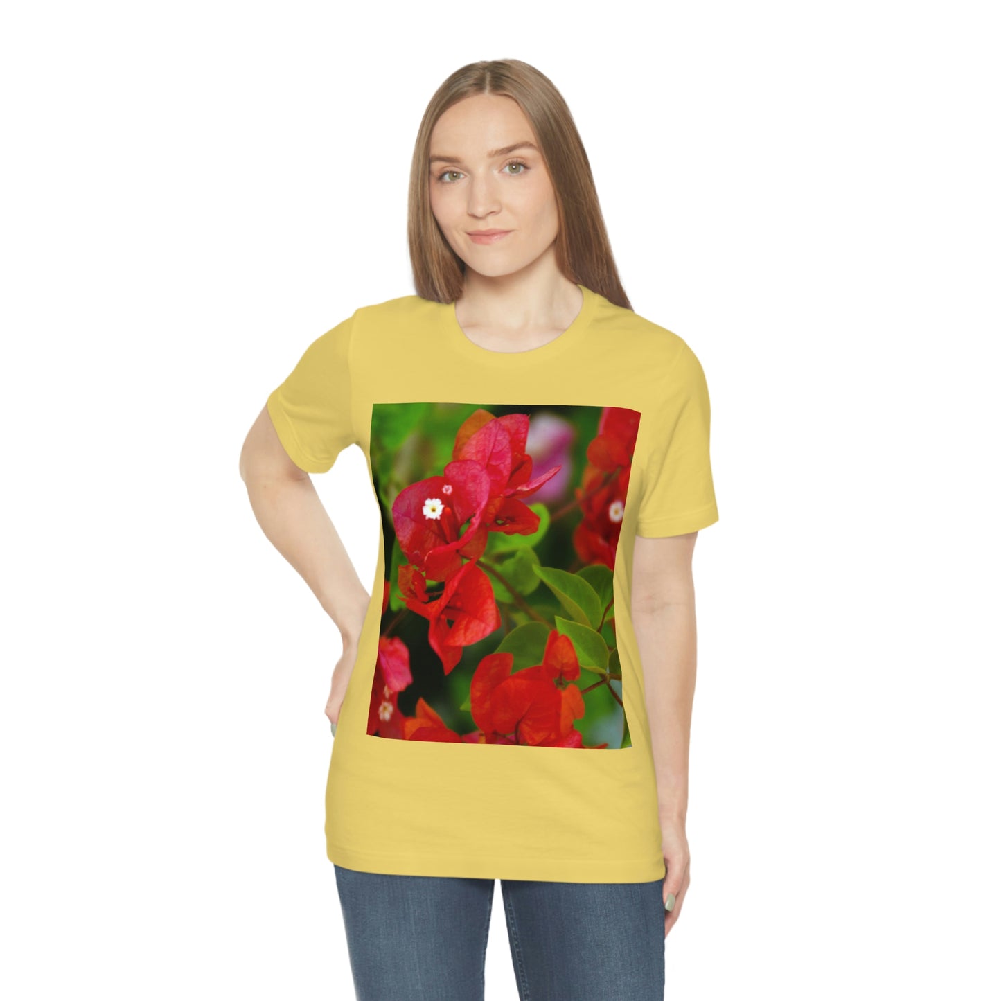 Flowers 28 Unisex Jersey Short Sleeve Tee