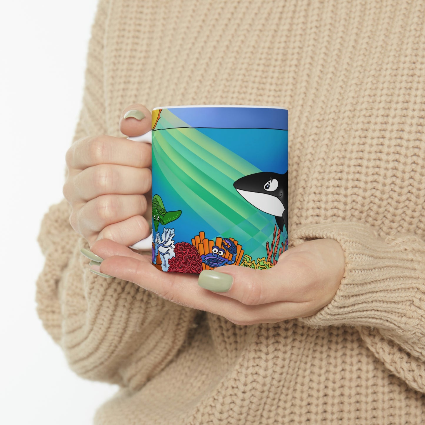 Orcas Ceramic Mug 11oz