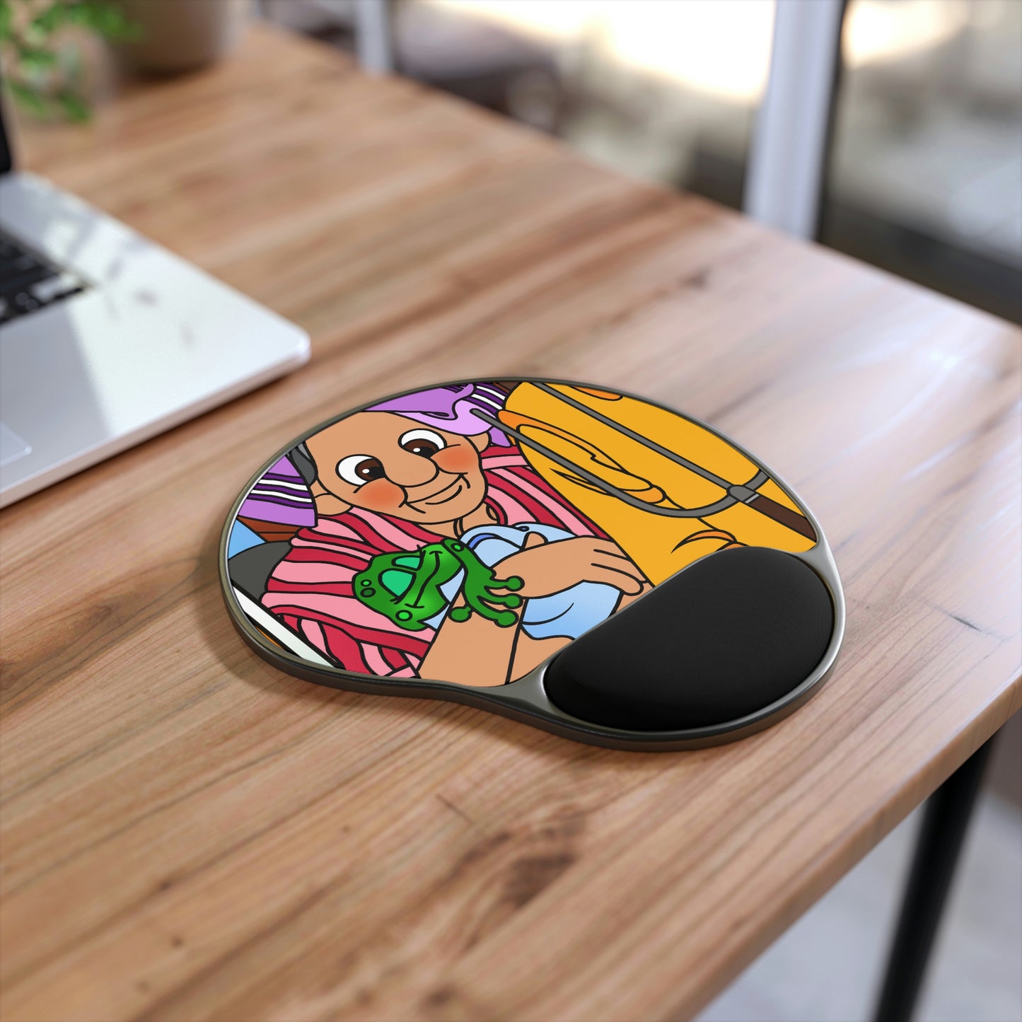 The Frog Princess Mouse Pad With Wrist Rest