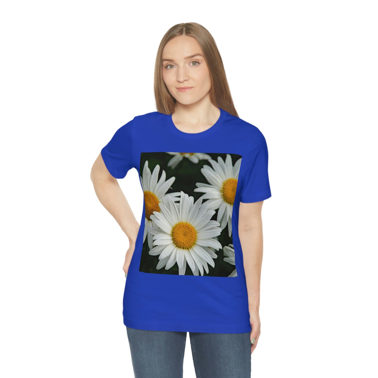 Flowers 01 Unisex Jersey Short Sleeve Tee