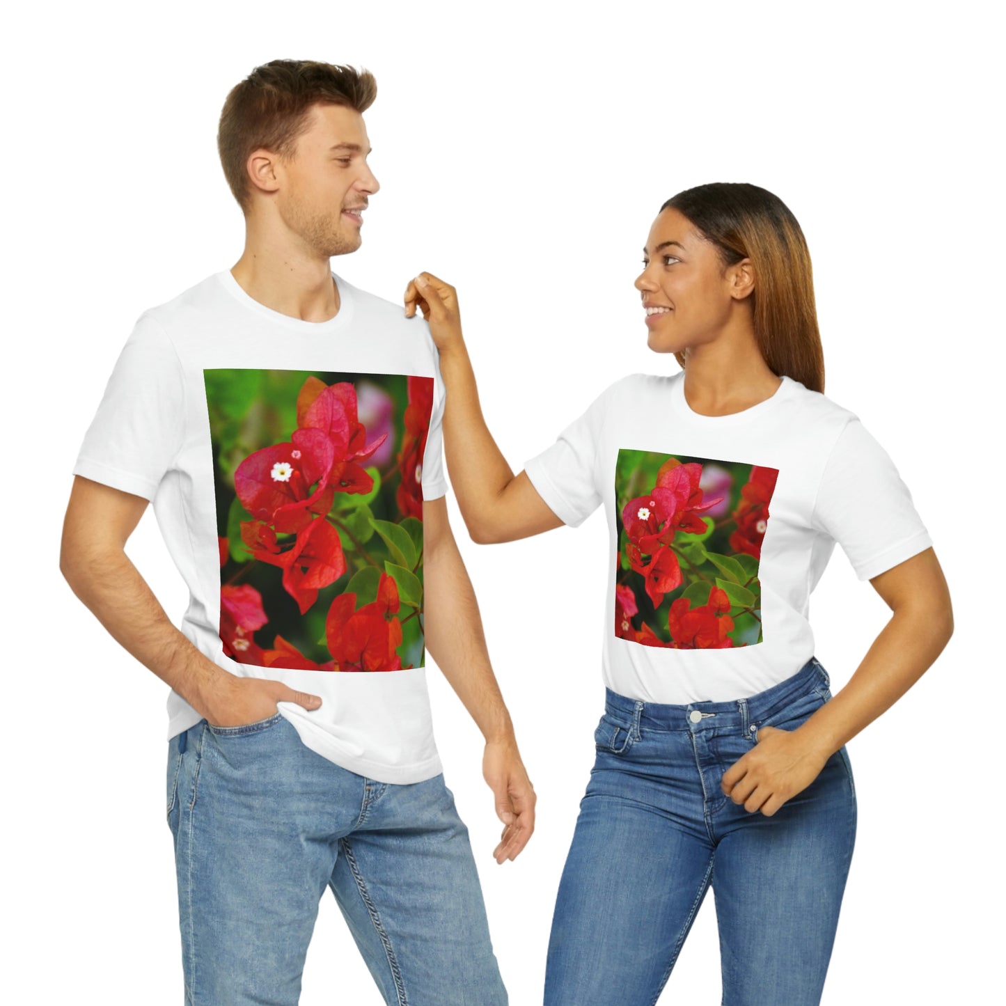 Flowers 28 Unisex Jersey Short Sleeve Tee