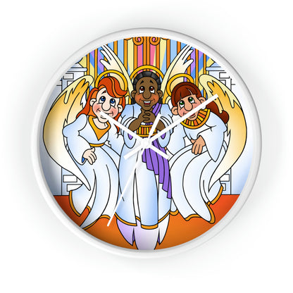 Shirley, Goodness, and Mercy Wall clock