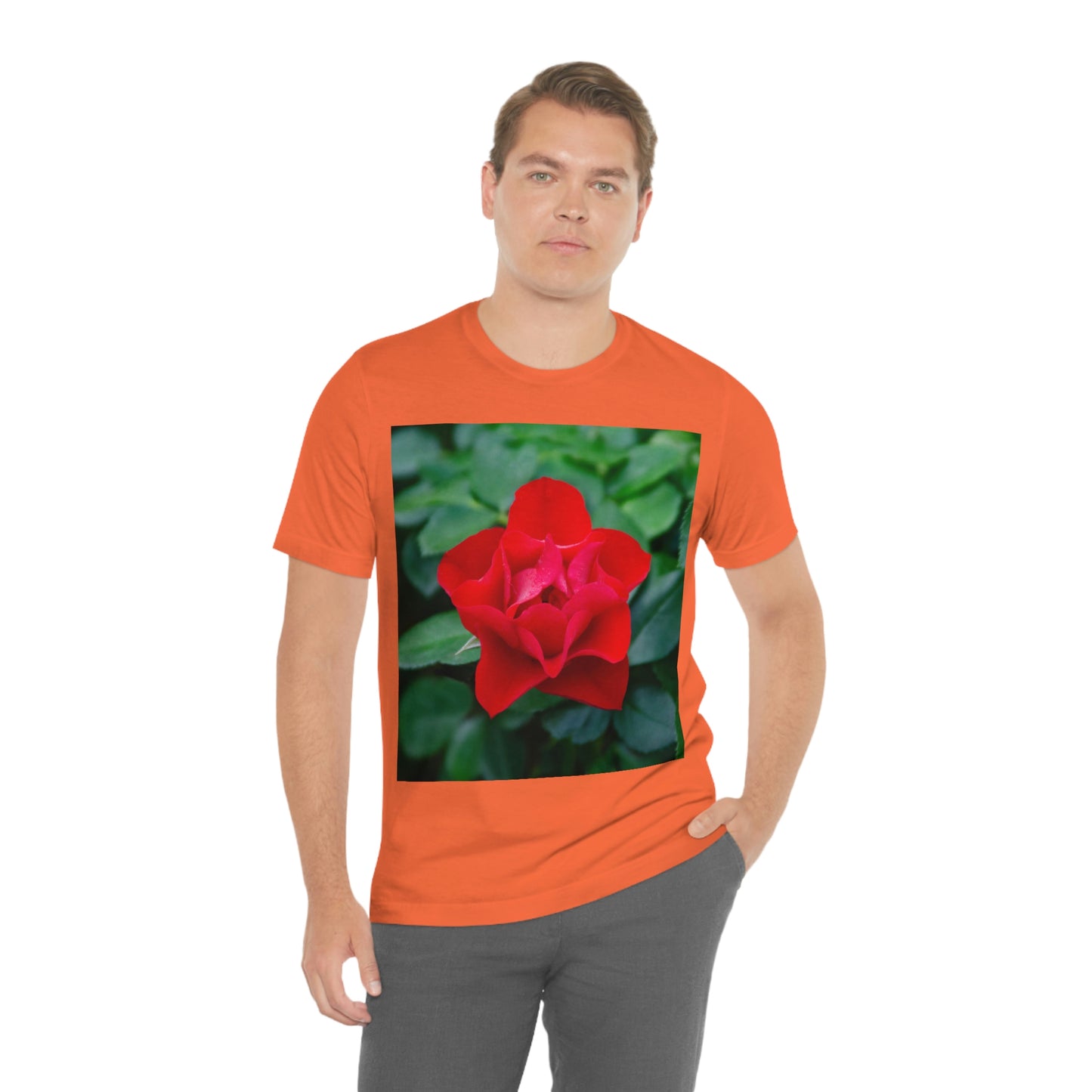 Flowers 07 Unisex Jersey Short Sleeve Tee