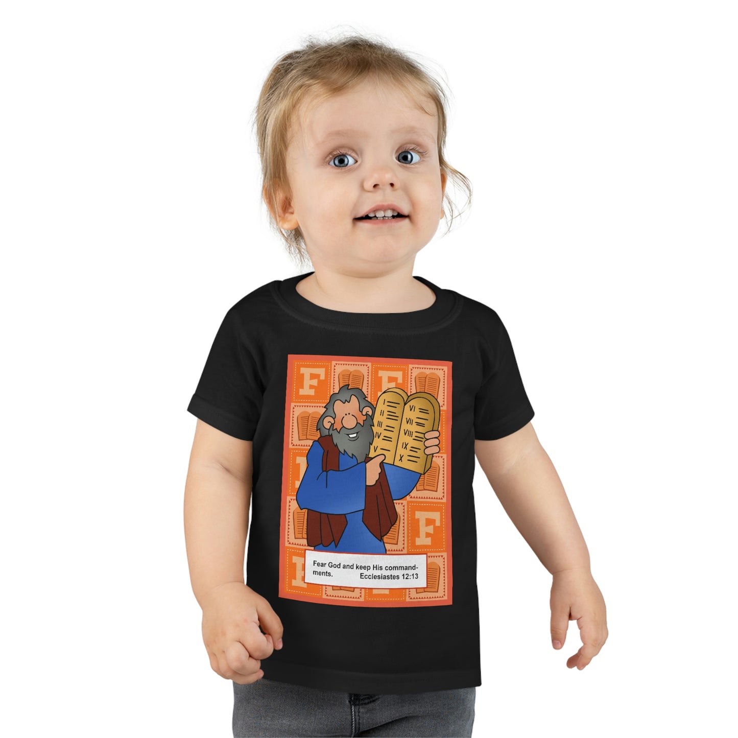 The Bible as Simple as ABC F Toddler T-shirt