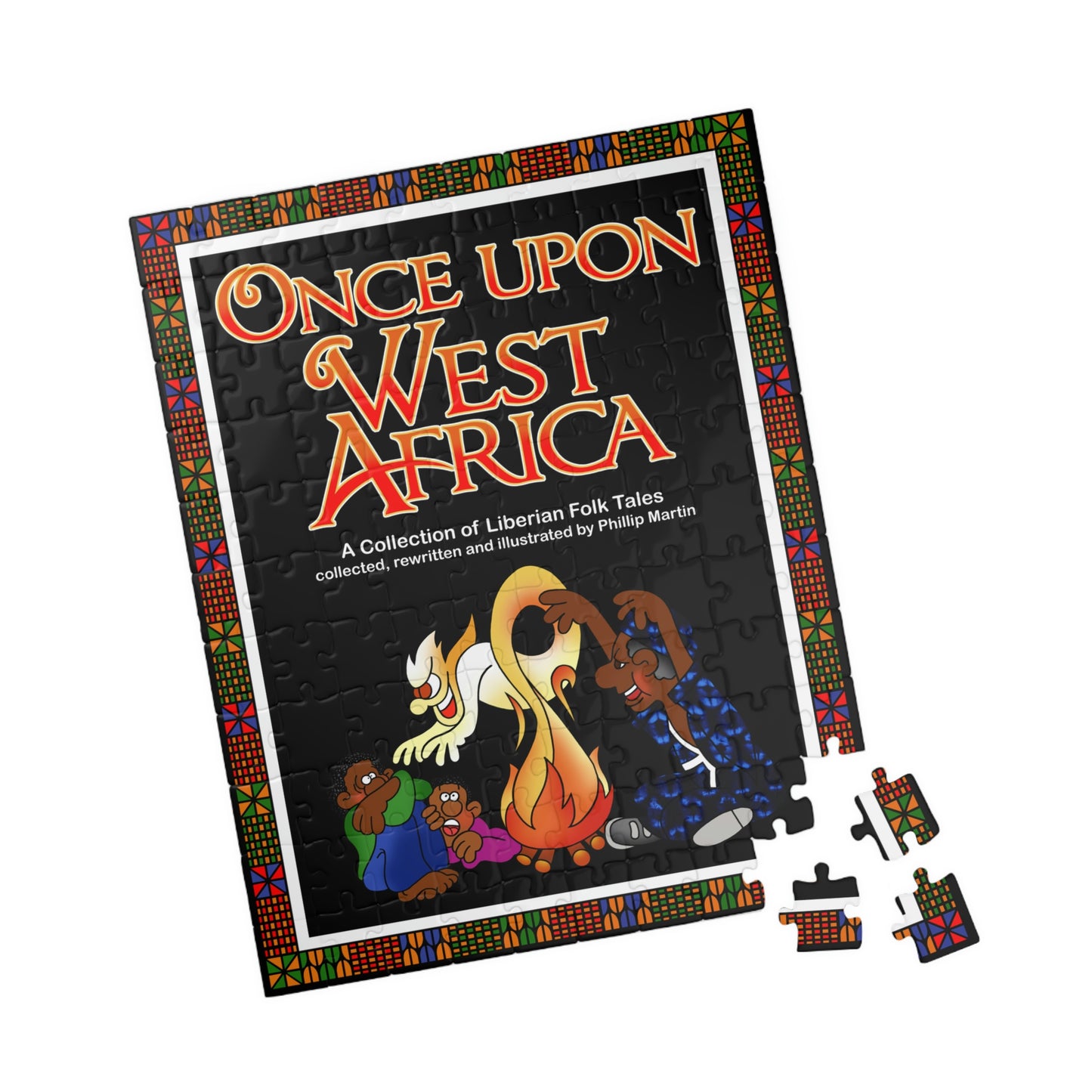 Once Upon West Africa!! Puzzle (110, 252, 500, 1014-piece)