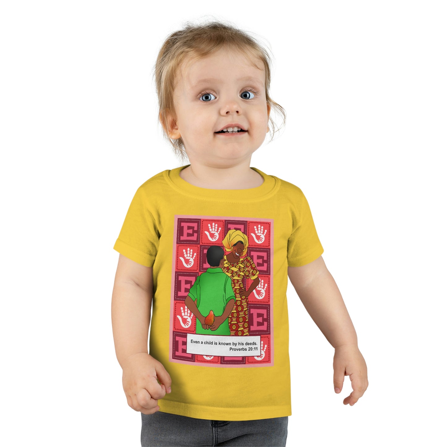 The Bible as Simple as ABC E Toddler T-shirt