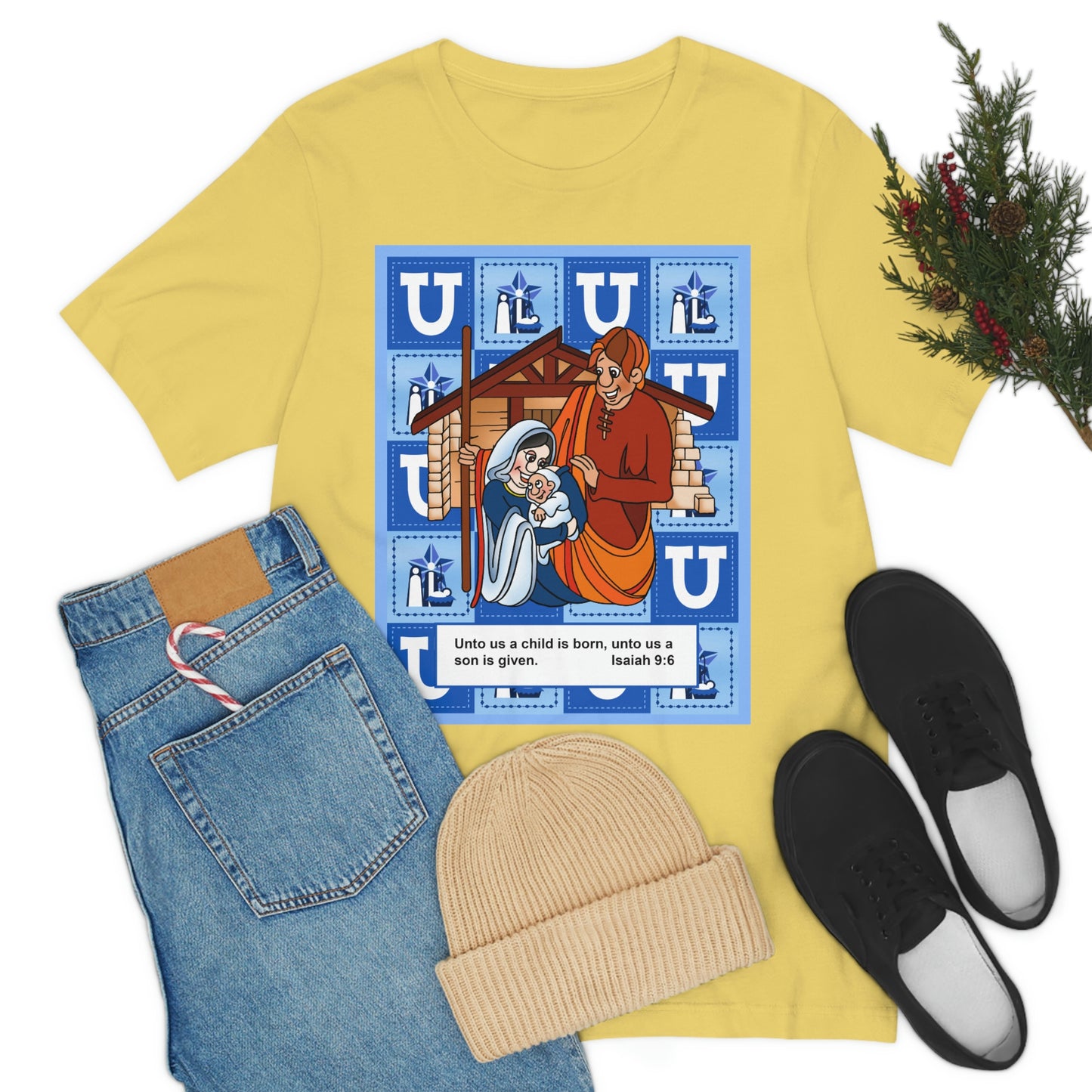 The Bible as Simple as ABC U Unisex Jersey Short Sleeve Tee