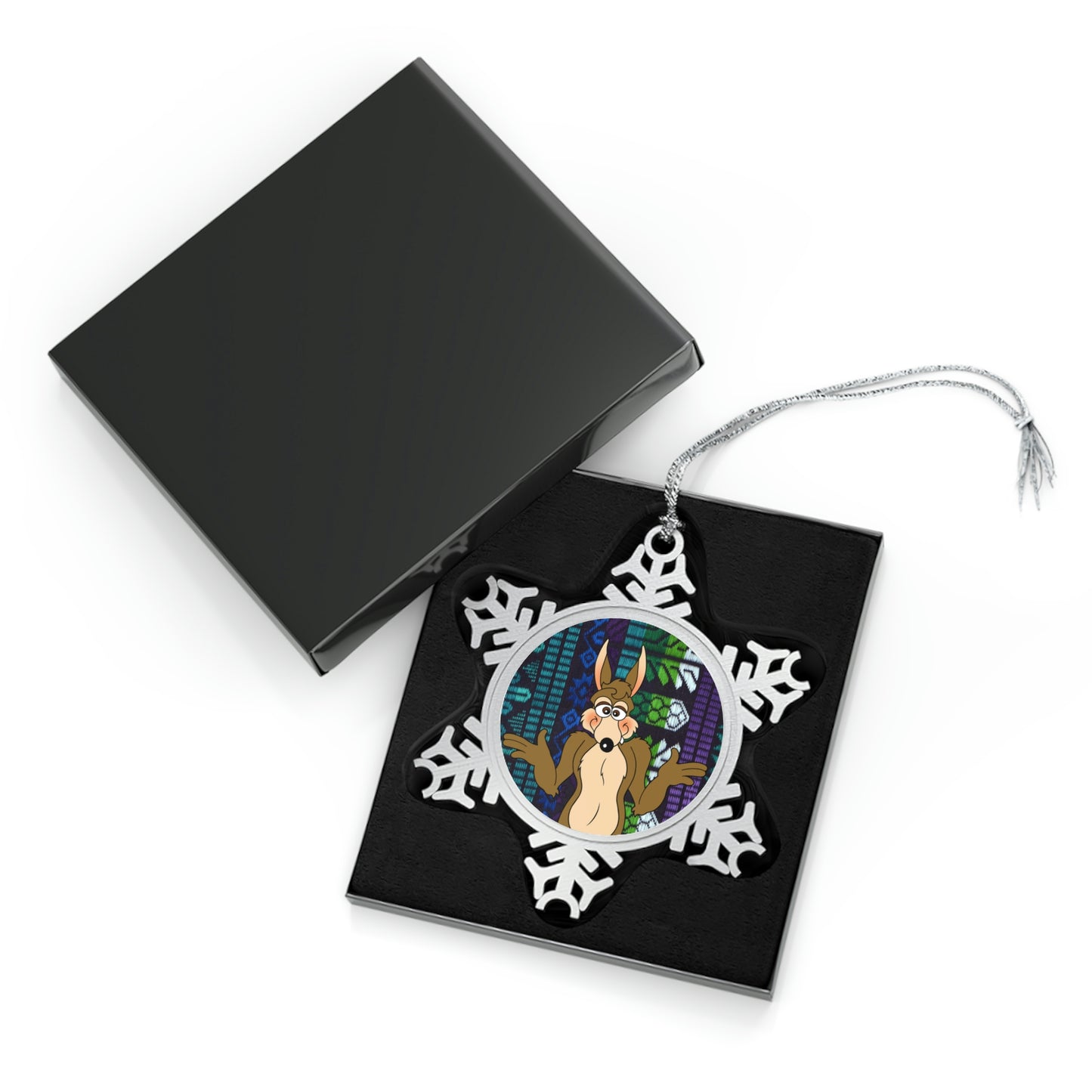 A Pack of Lies Pewter Snowflake Ornament