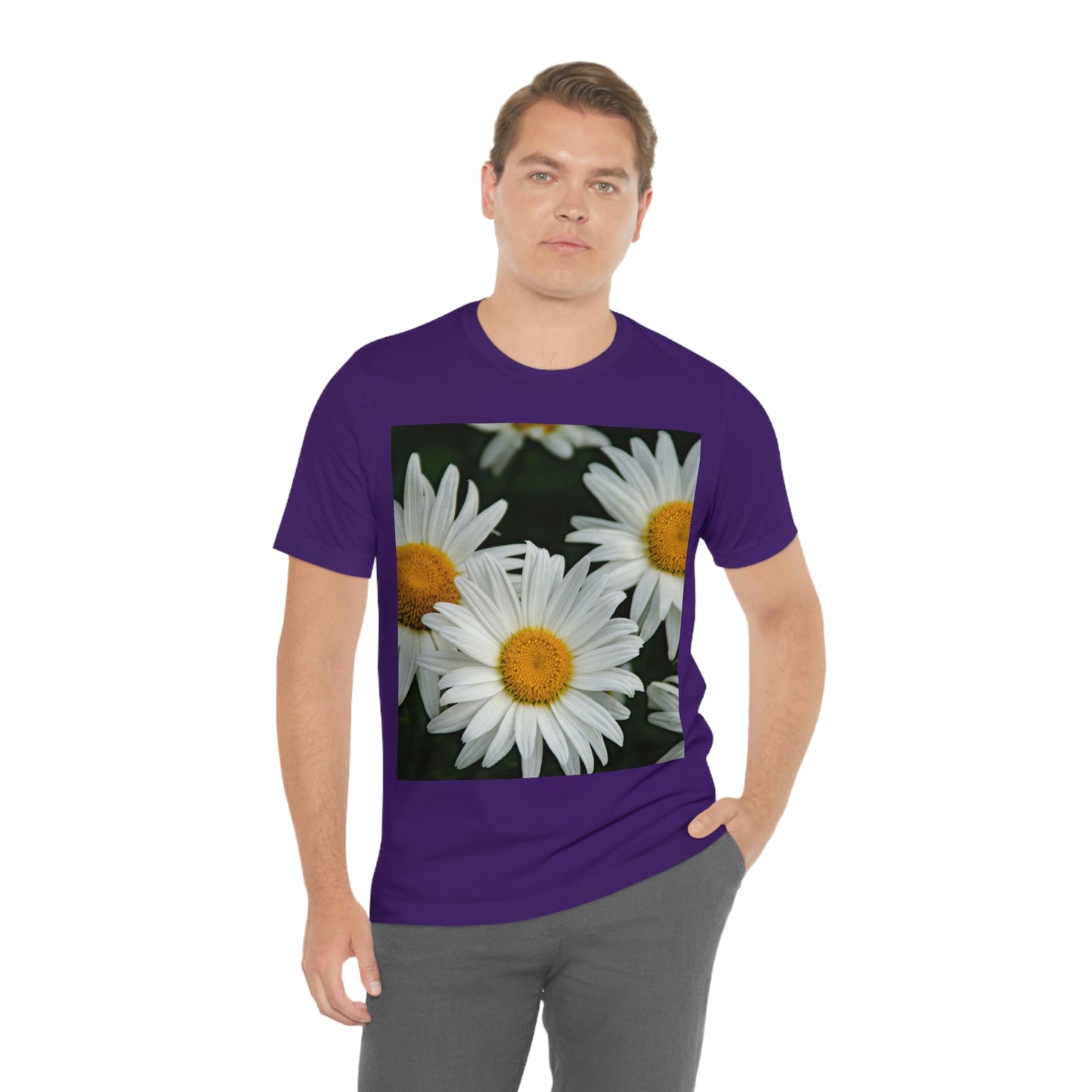 Flowers 01 Unisex Jersey Short Sleeve Tee