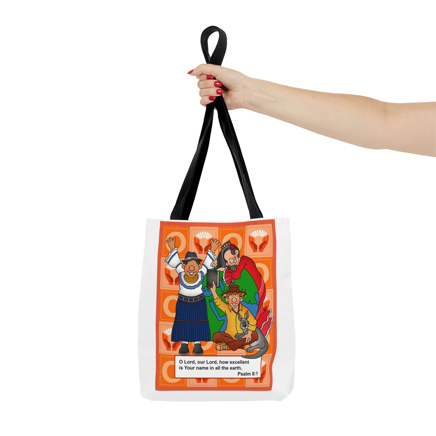 The Bible as Simple as ABC O AOP Tote Bag