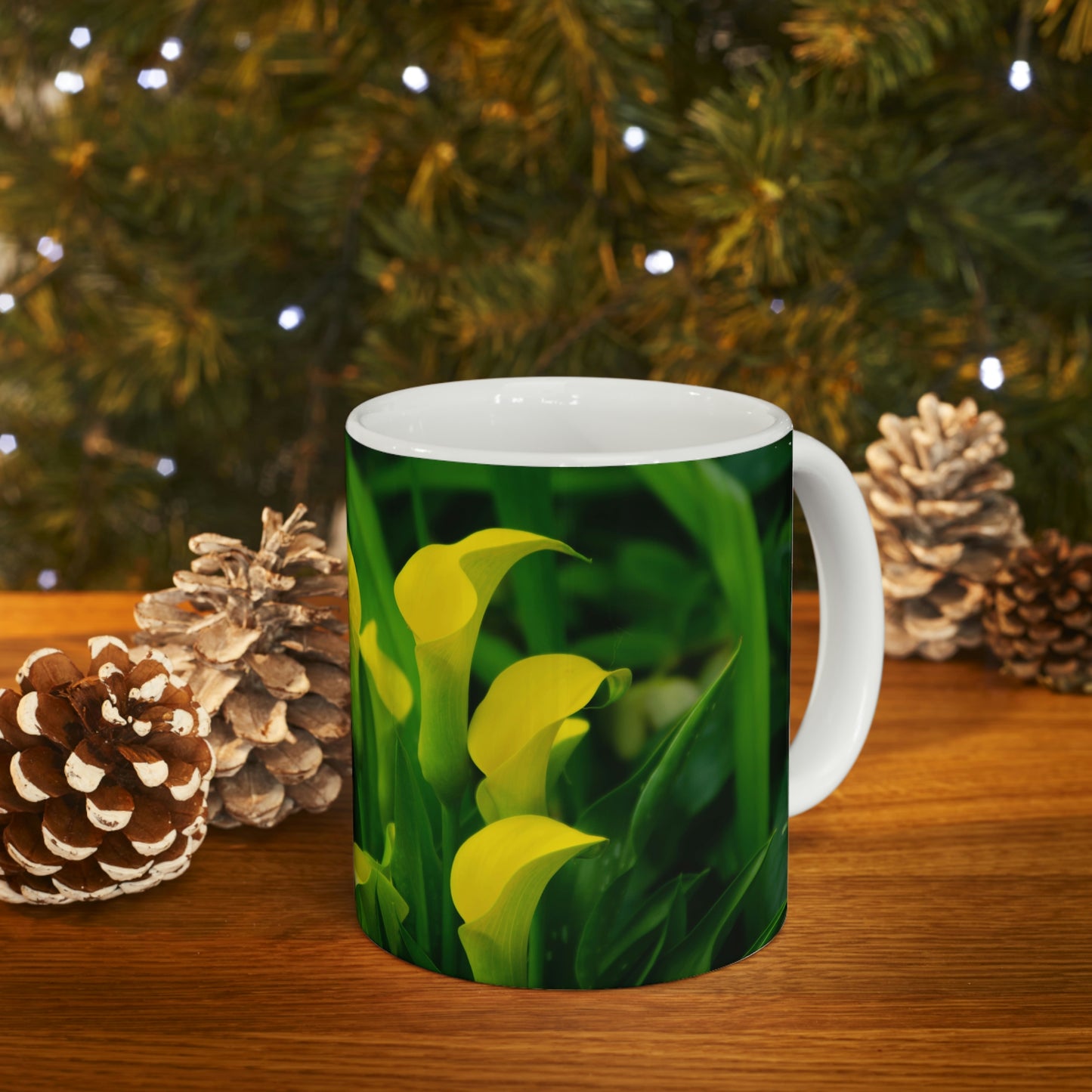 Flowers 33 Ceramic Mug 11oz