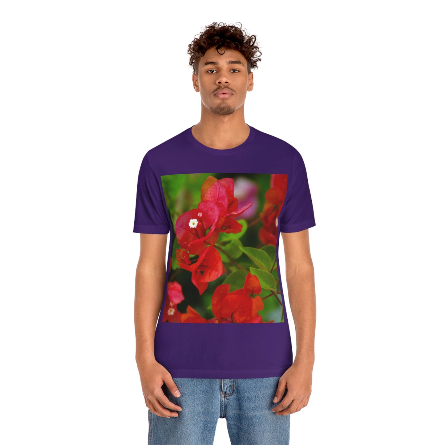 Flowers 28 Unisex Jersey Short Sleeve Tee