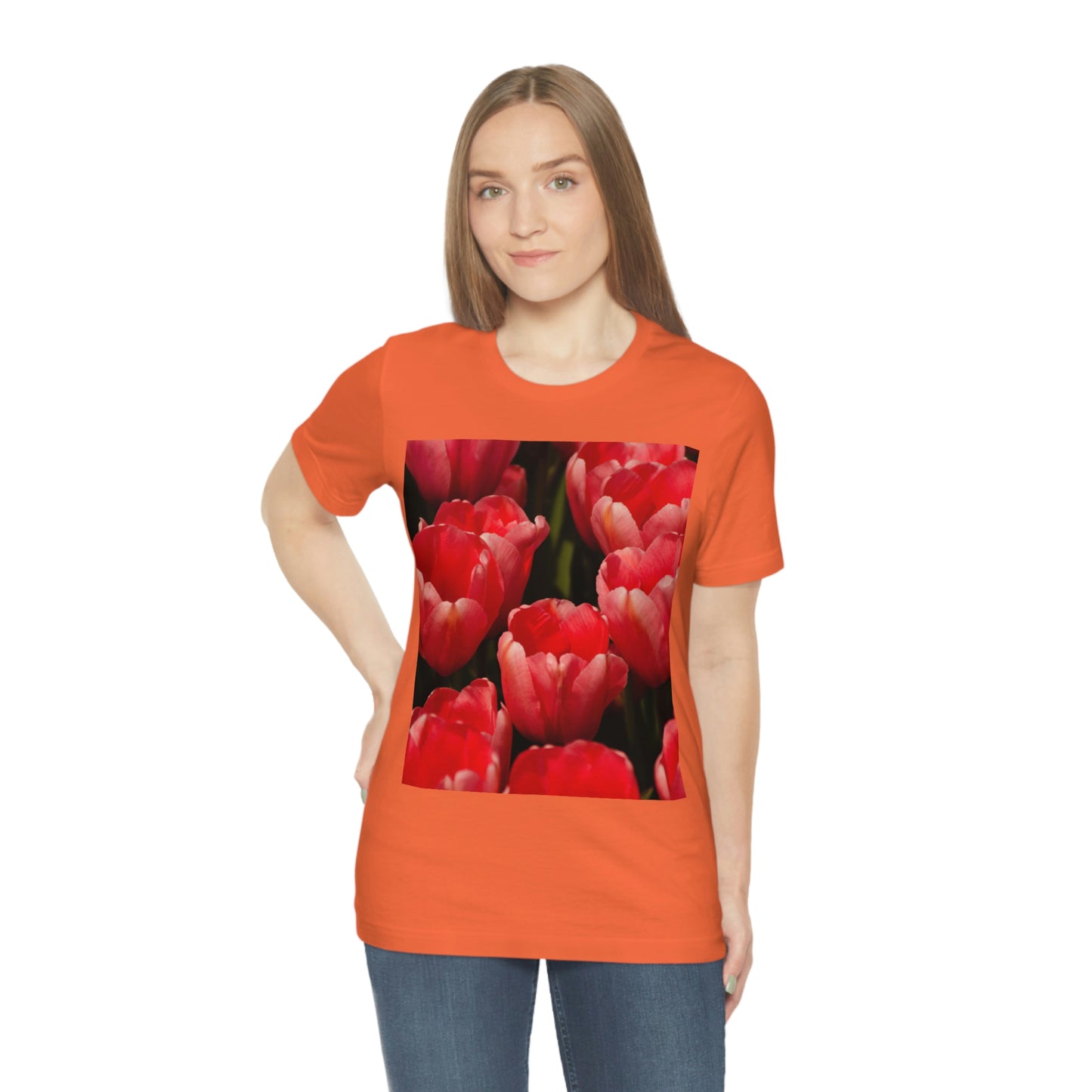 Flowers 09 Unisex Jersey Short Sleeve Tee