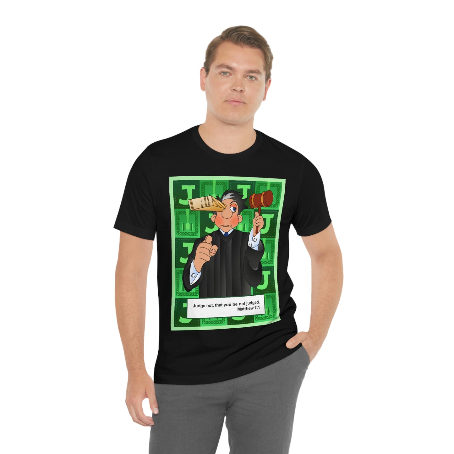 The Bible as Simple as ABC J Unisex Jersey Short Sleeve Tee
