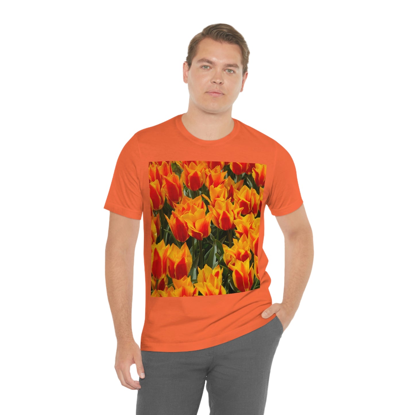 Flowers 18 Unisex Jersey Short Sleeve Tee
