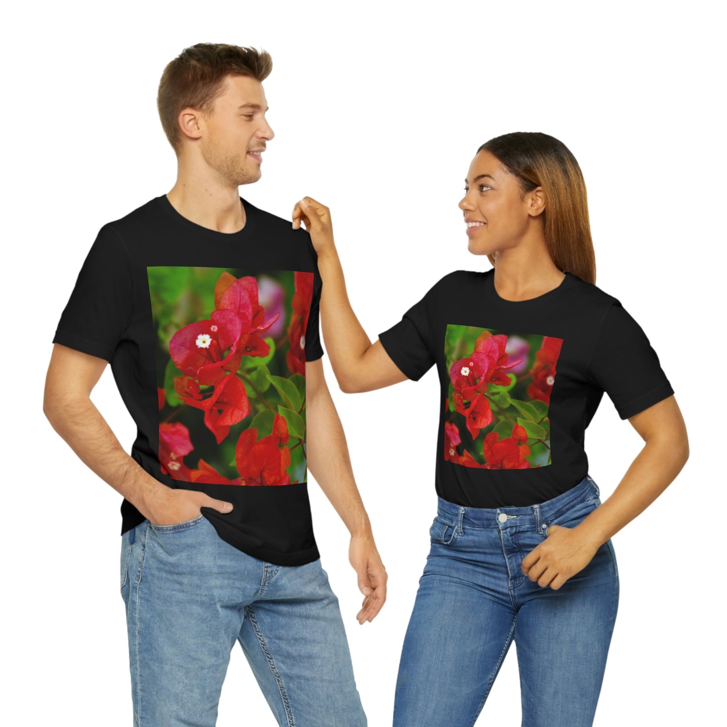 Flowers 28 Unisex Jersey Short Sleeve Tee