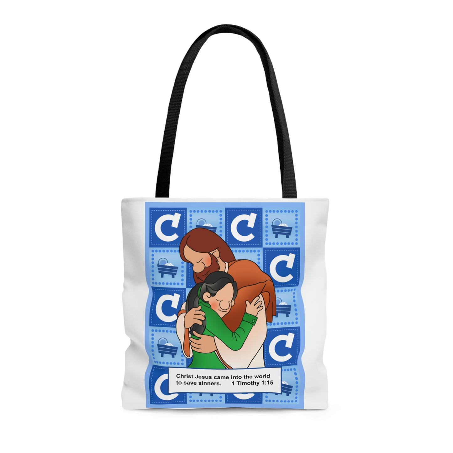 The Bible as Simple as ABC C AOP Tote Bag