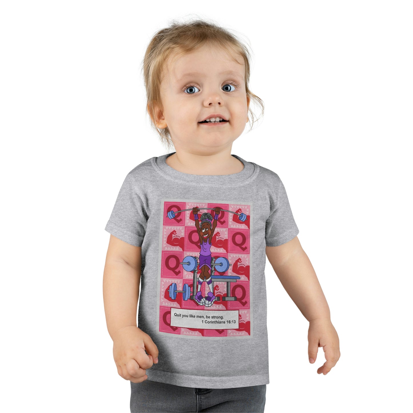 The Bible as Simple as ABC Q Toddler T-shirt