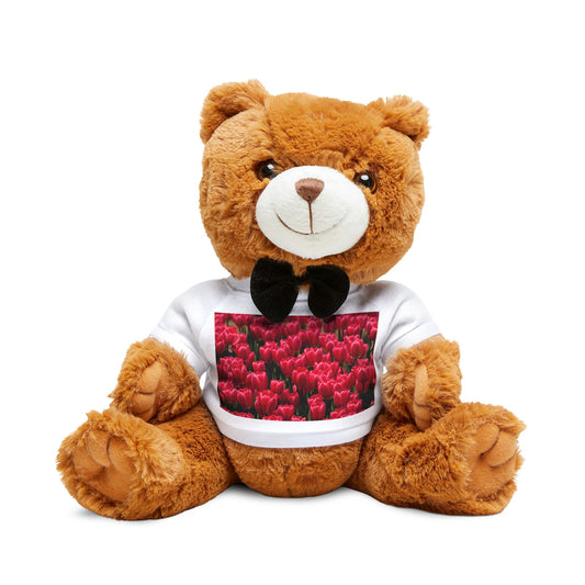 Flowers 14 Teddy Bear with T-Shirt
