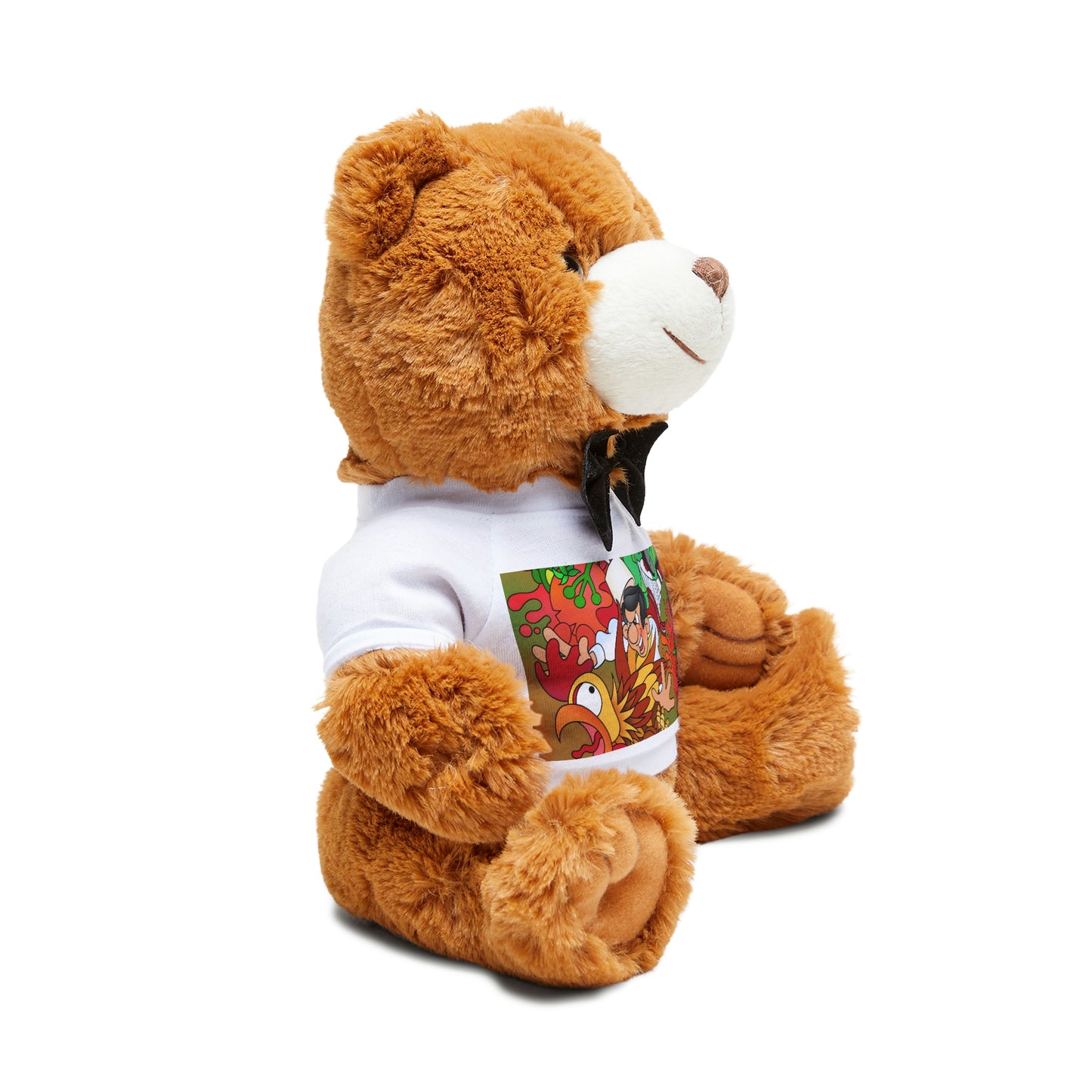 The Half Rooster!! Teddy Bear with T-Shirt