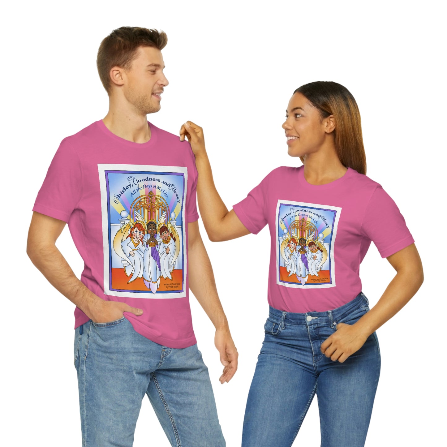 Shirley, Goodness, and Mercy Unisex Jersey Short Sleeve Tee