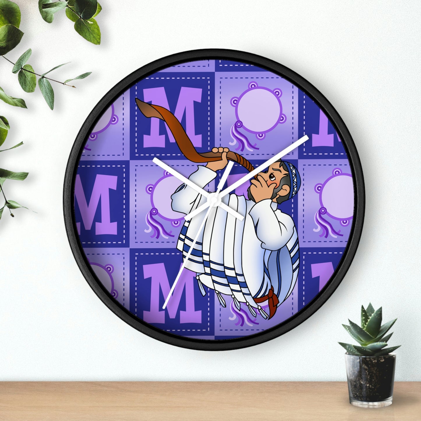 The Bible as Simple as ABC M Wall Clock