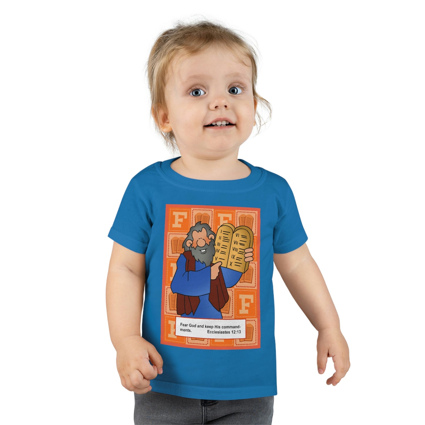 The Bible as Simple as ABC F Toddler T-shirt