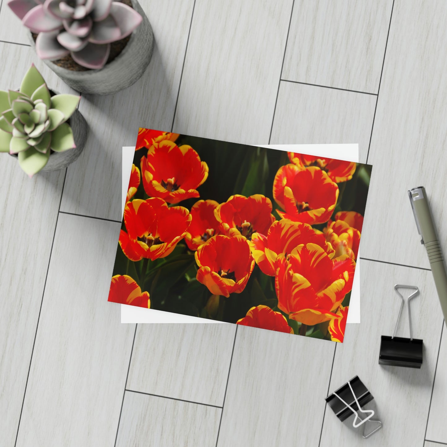 Flowers 20 Greeting Card Bundles (envelopes not included)