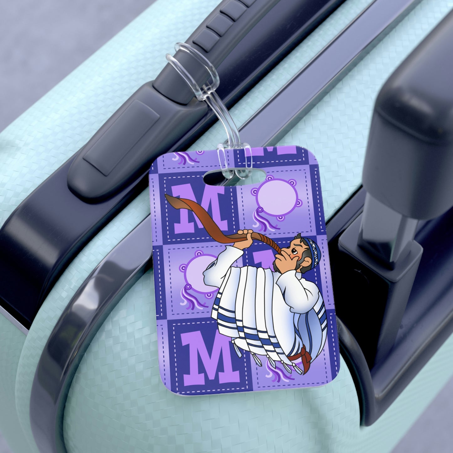 The Bible as Simple as ABC M Bag Tag