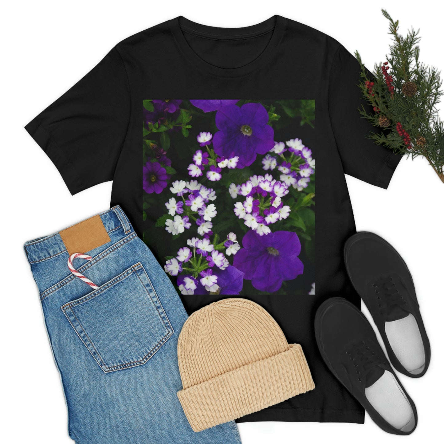 Flowers 04 Unisex Jersey Short Sleeve Tee