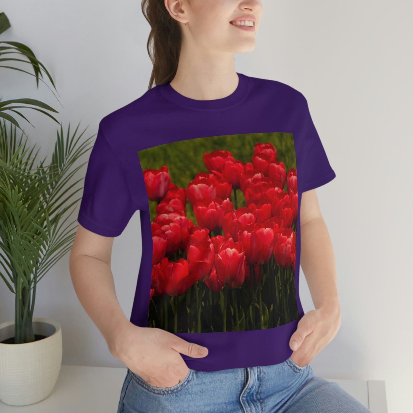 Flowers 22 Unisex Jersey Short Sleeve Tee