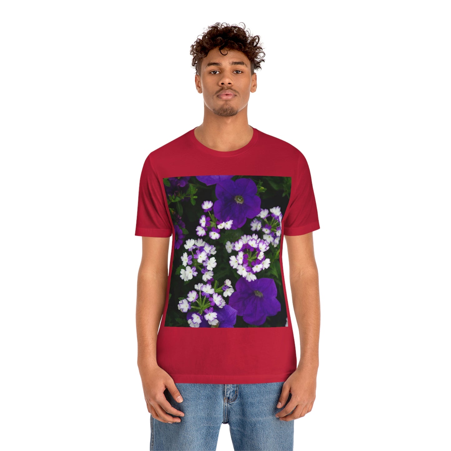 Flowers 04 Unisex Jersey Short Sleeve Tee