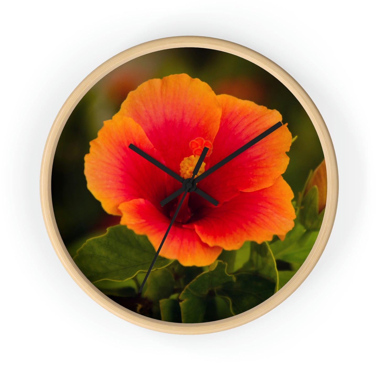 Flowers 31 Wall Clock